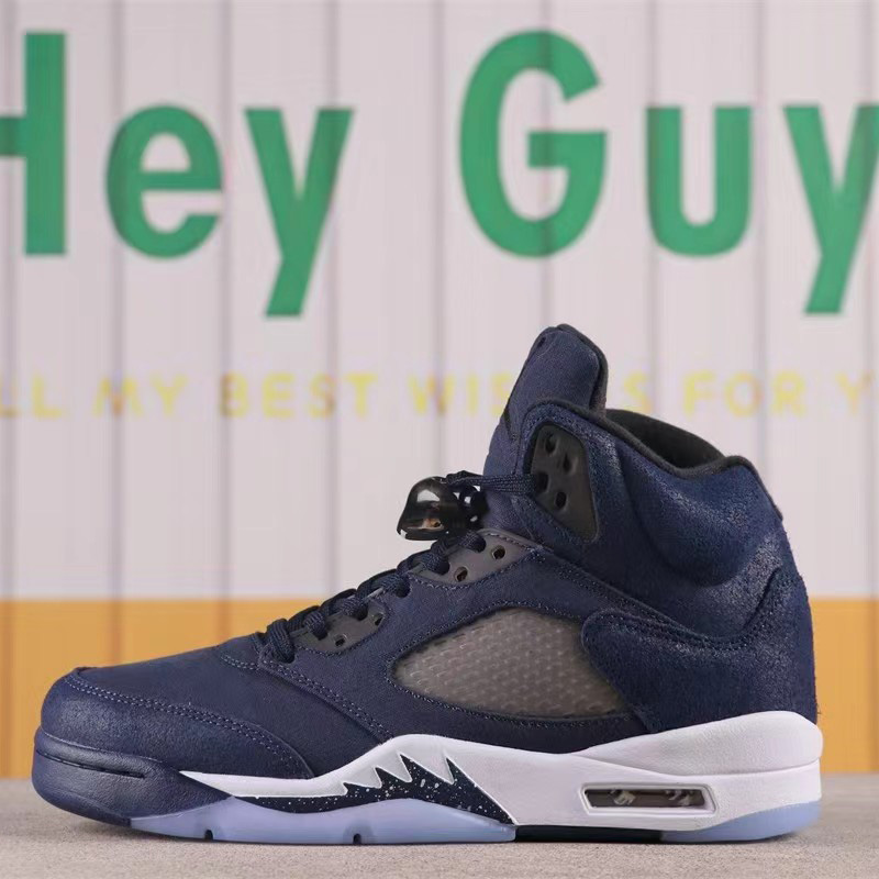 Air Jordan 5 “Midnight Navy”  Sneakers      FD6812-400 - PerfectKickZ