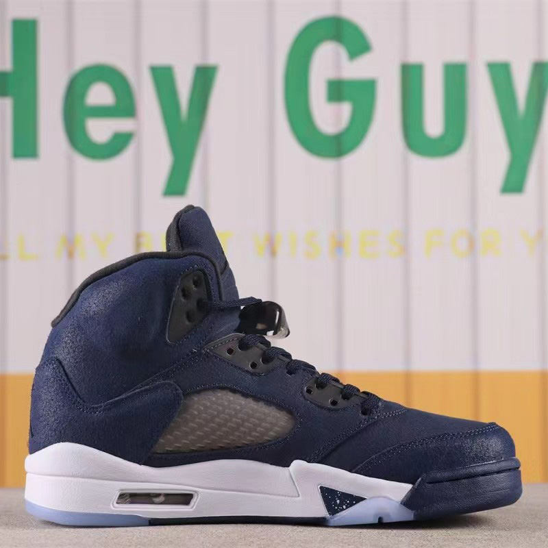 Air Jordan 5 “Midnight Navy”  Sneakers      FD6812-400 - PerfectKickZ