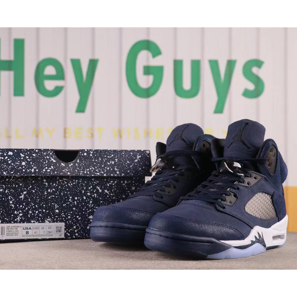 Air Jordan 5 “Midnight Navy”  Sneakers      FD6812-400 - PerfectKickZ