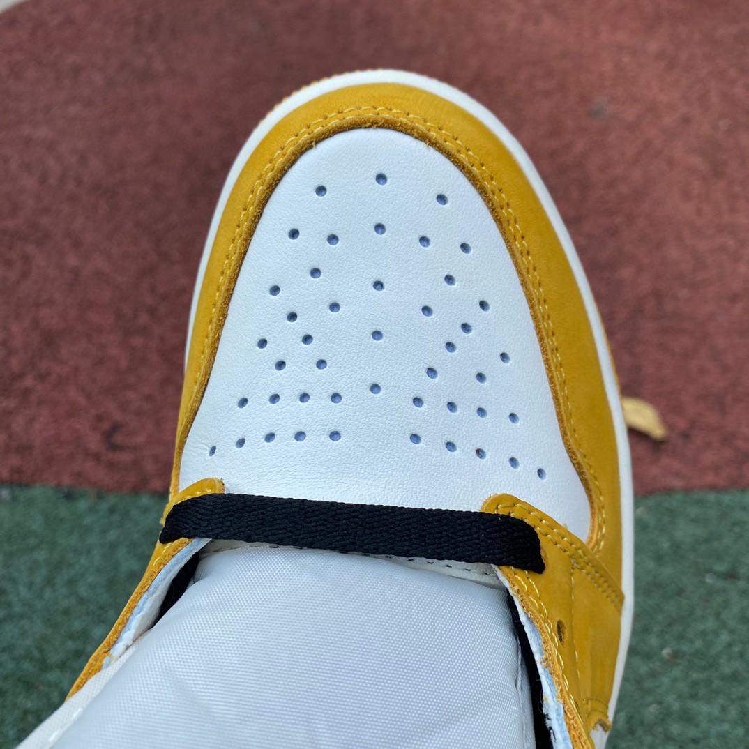 Air Jordan 1 High OG “Yellow Ochre” Sneaker     DZ5485-701 - PerfectKickZ