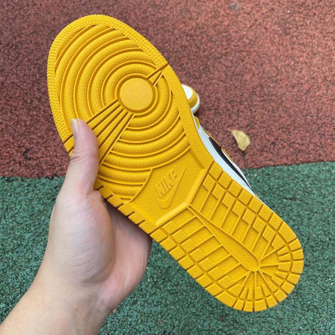 Air Jordan 1 High OG “Yellow Ochre” Sneaker     DZ5485-701 - PerfectKickZ