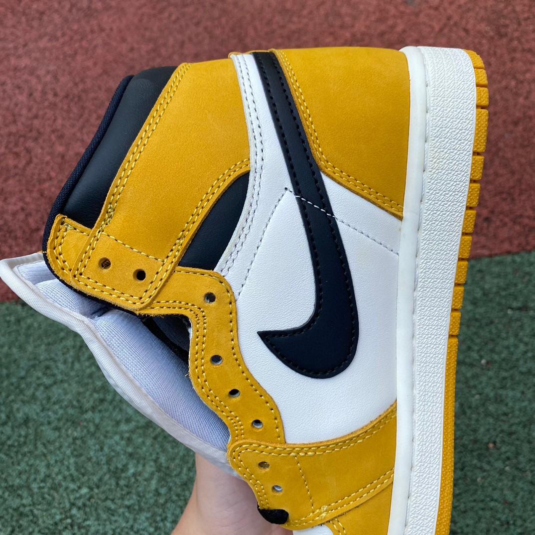 Air Jordan 1 High OG “Yellow Ochre” Sneaker     DZ5485-701 - PerfectKickZ