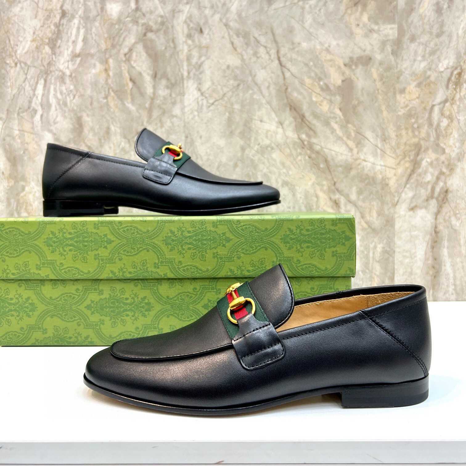 Gucci Loafer With Web  (Upon Uk Size) - PerfectKickZ