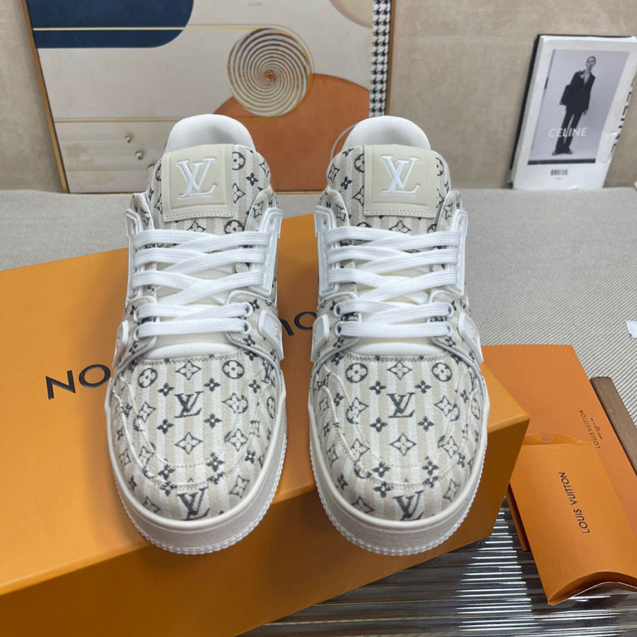 Louis Vuitton LV Trainer Sneaker          - PerfectKickZ