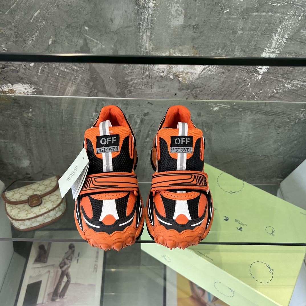 Off White Glove Slip-on Sneakers - PerfectKickZ