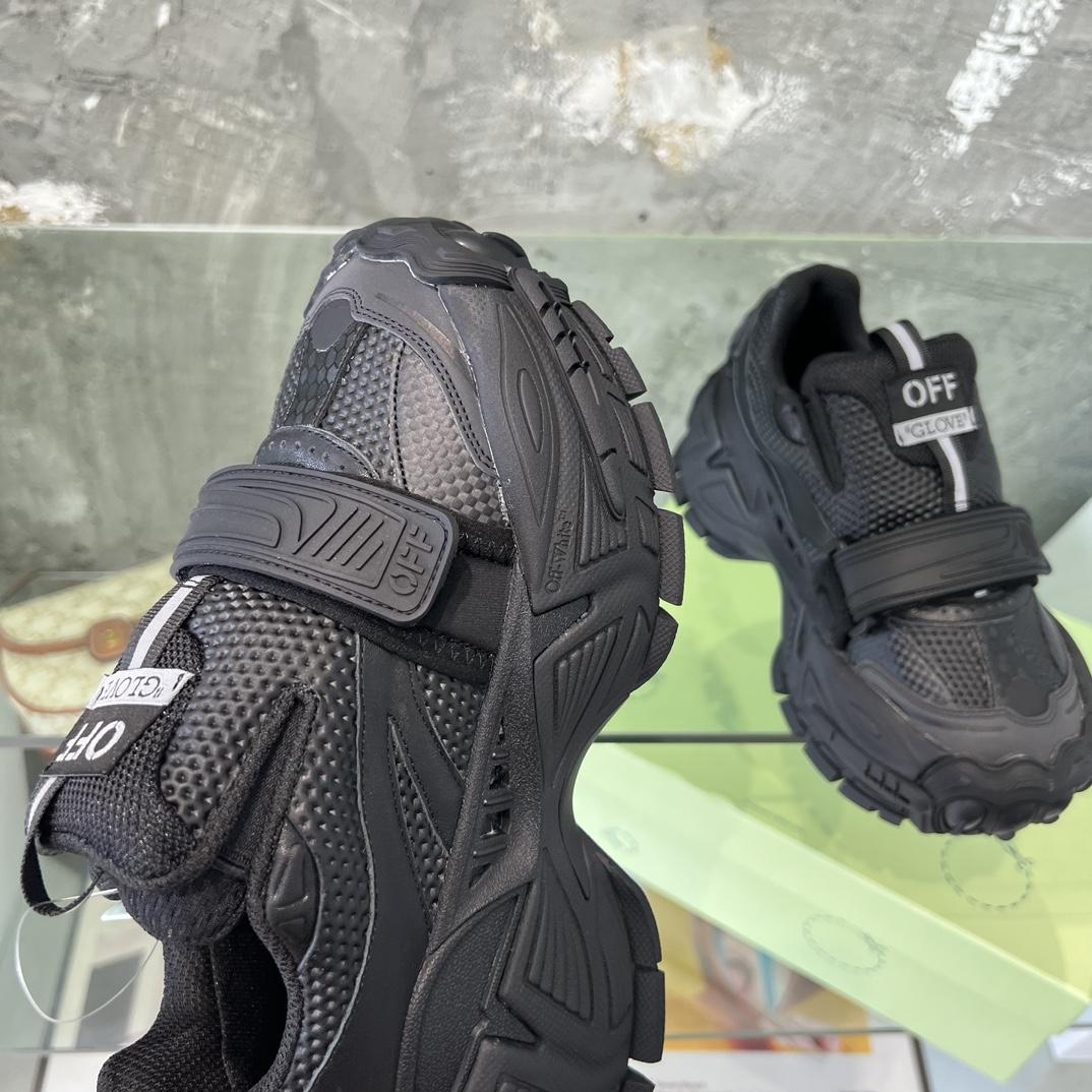 Off White Glove Slip-on Sneakers - PerfectKickZ