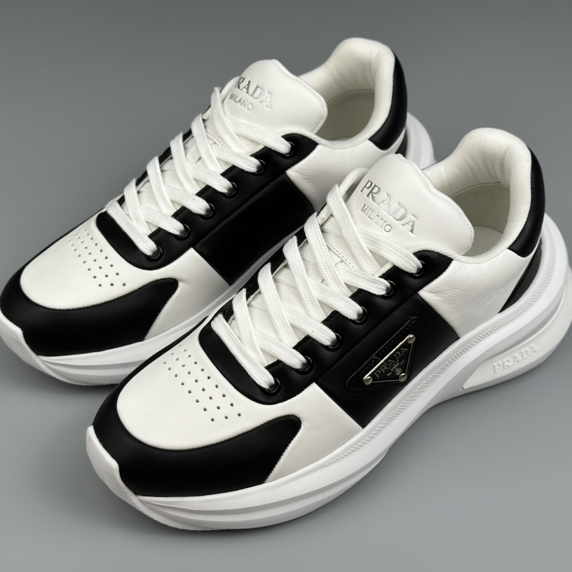 Prada Leather Sneakers(upon uk size) - PerfectKickZ