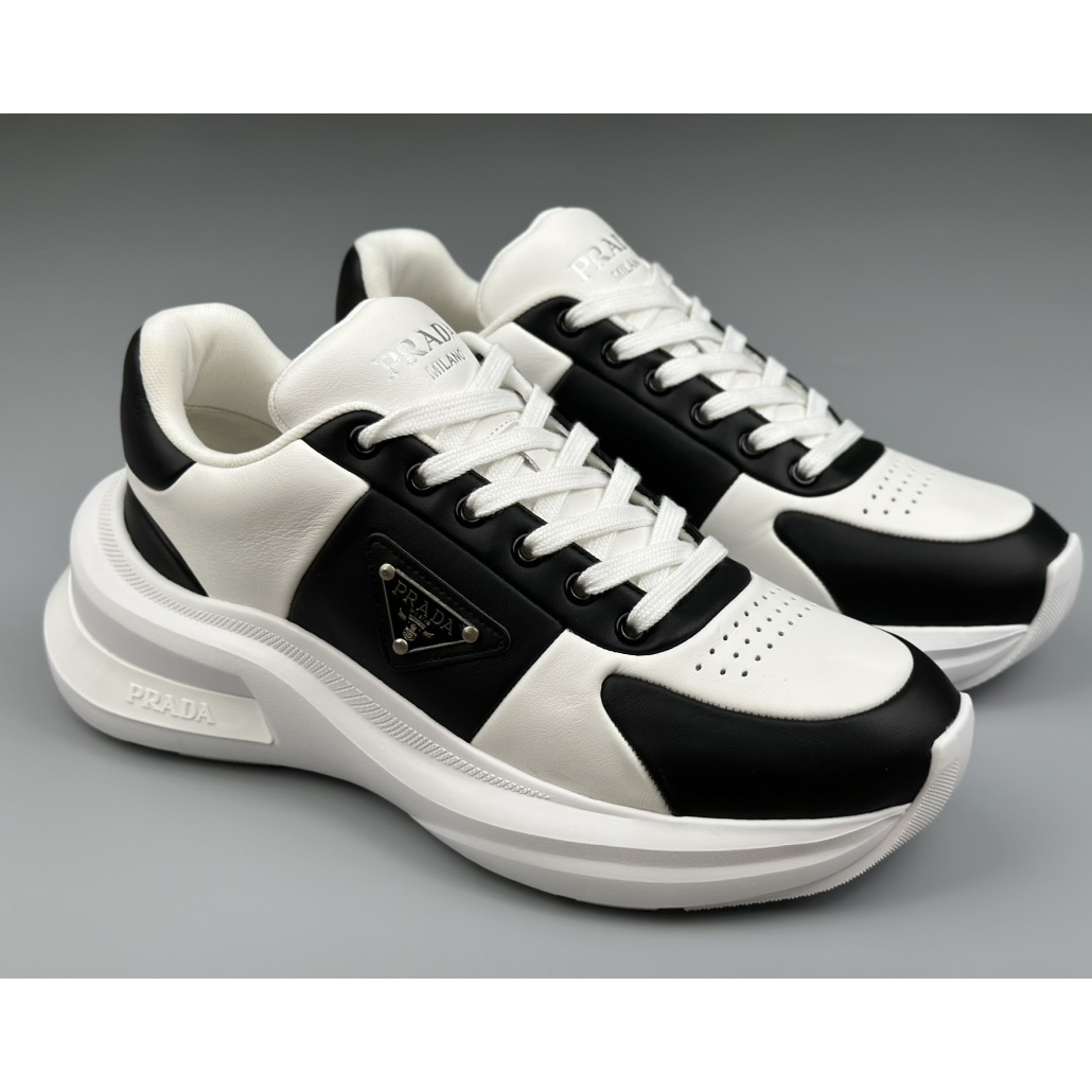 Prada Leather Sneakers(upon uk size) - PerfectKickZ