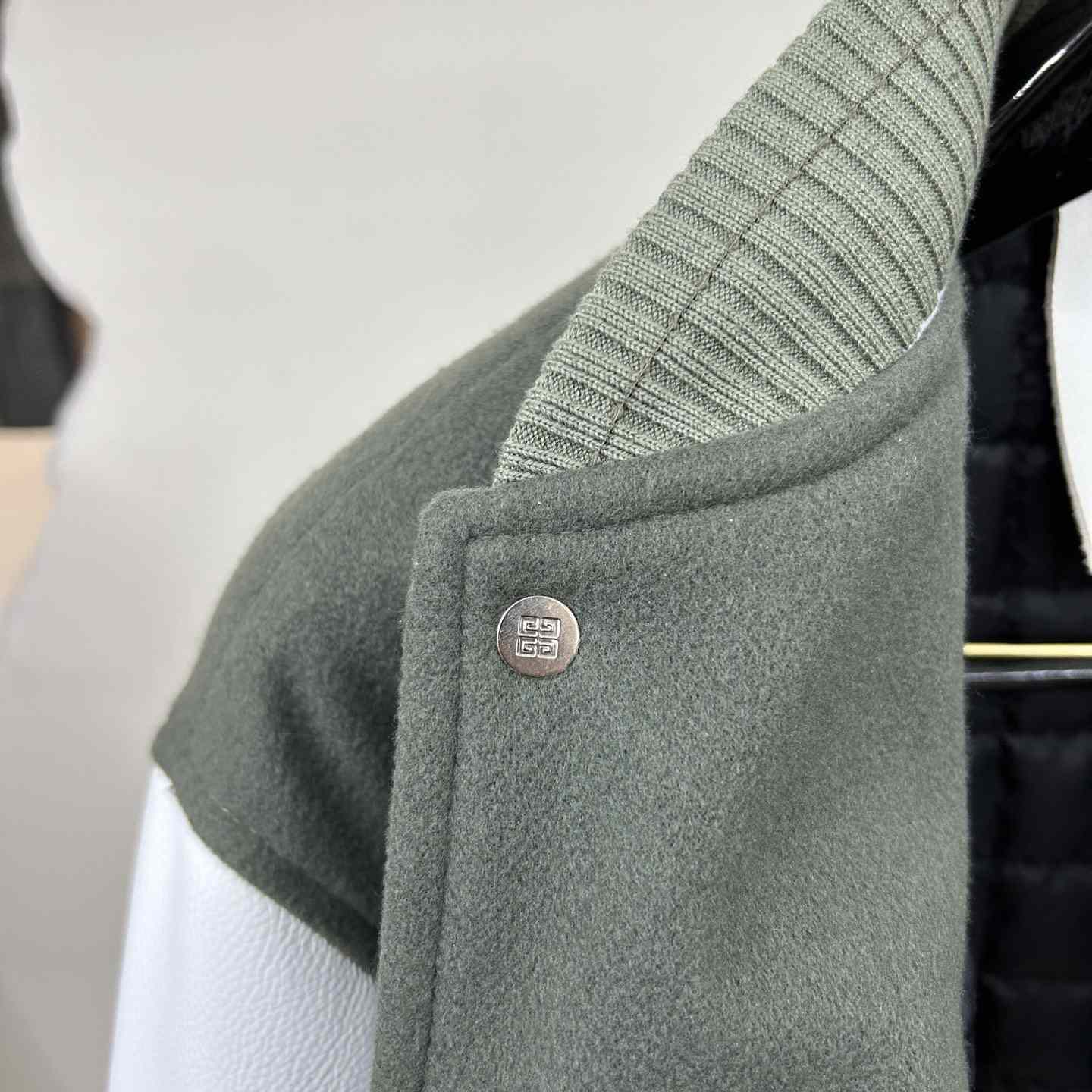Givenchy Varsity Jacket In Wool And Leather - PerfectKickZ