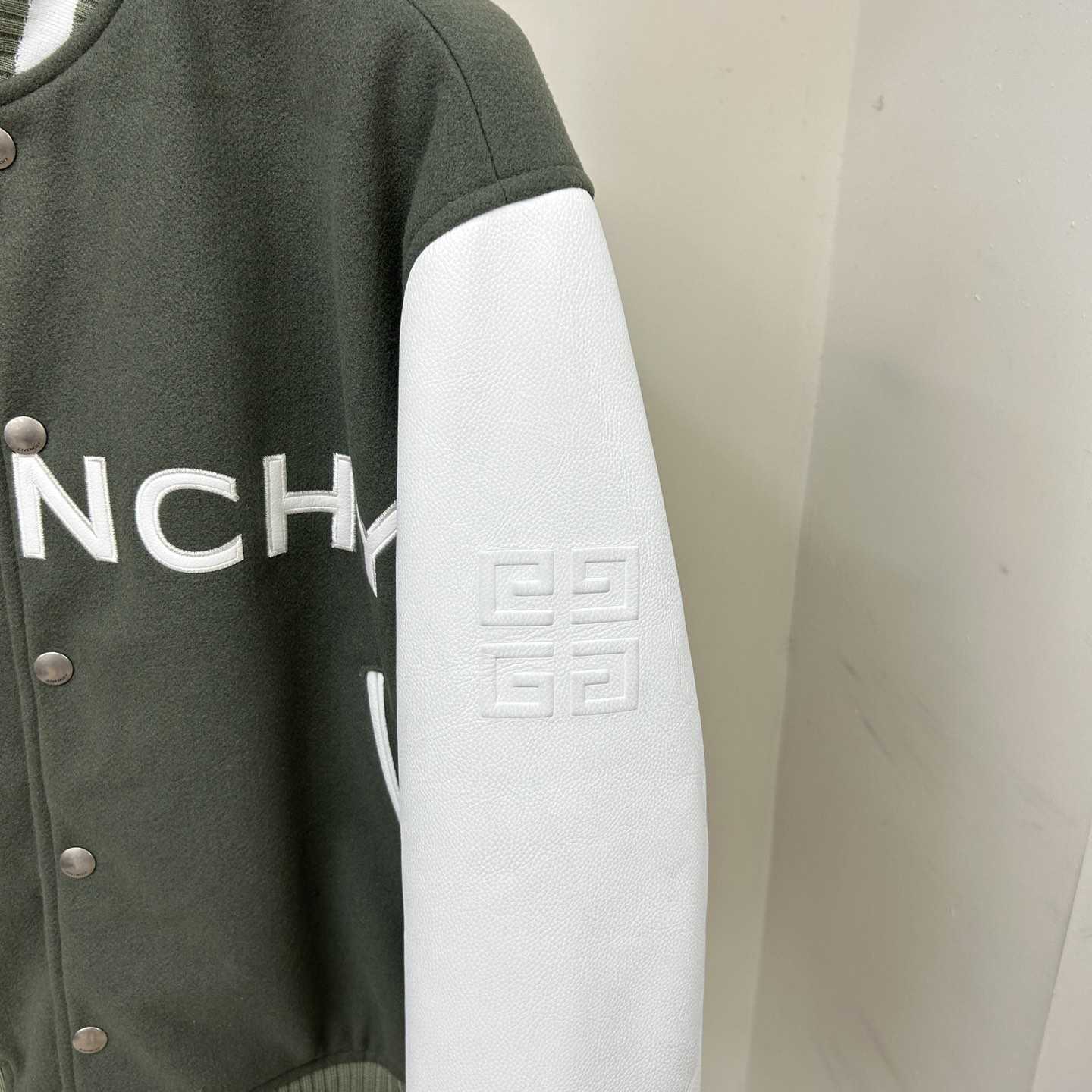 Givenchy Varsity Jacket In Wool And Leather - PerfectKickZ