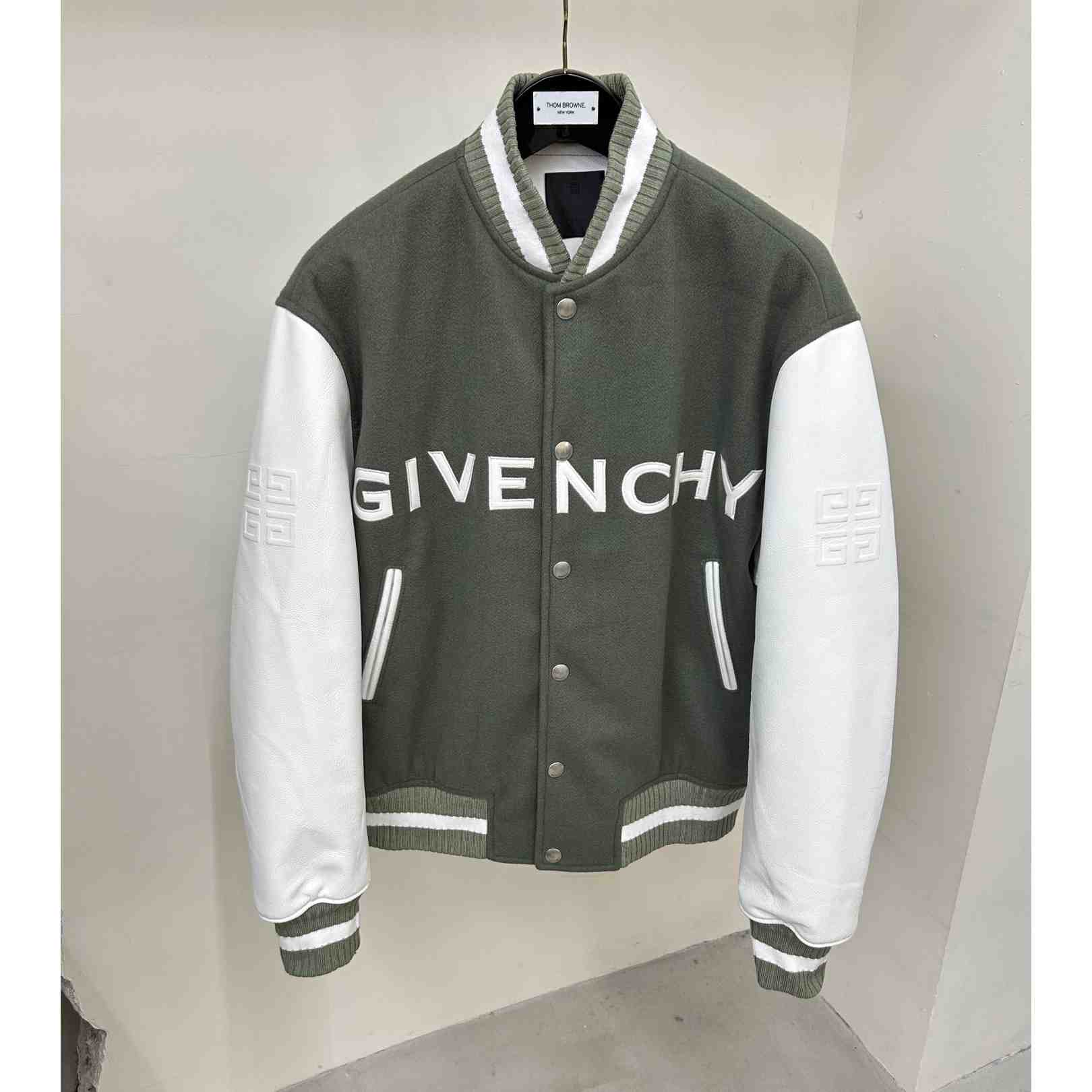 Givenchy Varsity Jacket In Wool And Leather - PerfectKickZ