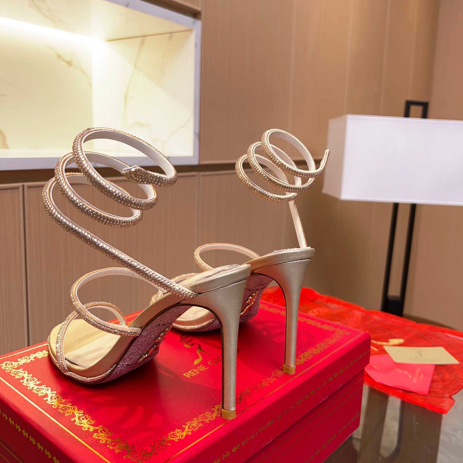 Rene Caovilla Cleo High-heel Sandals - PerfectKickZ