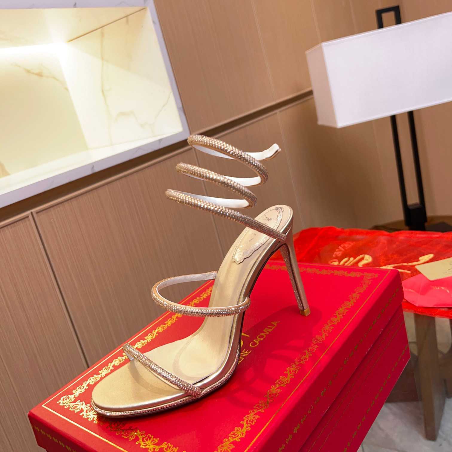 Rene Caovilla Cleo High-heel Sandals - PerfectKickZ