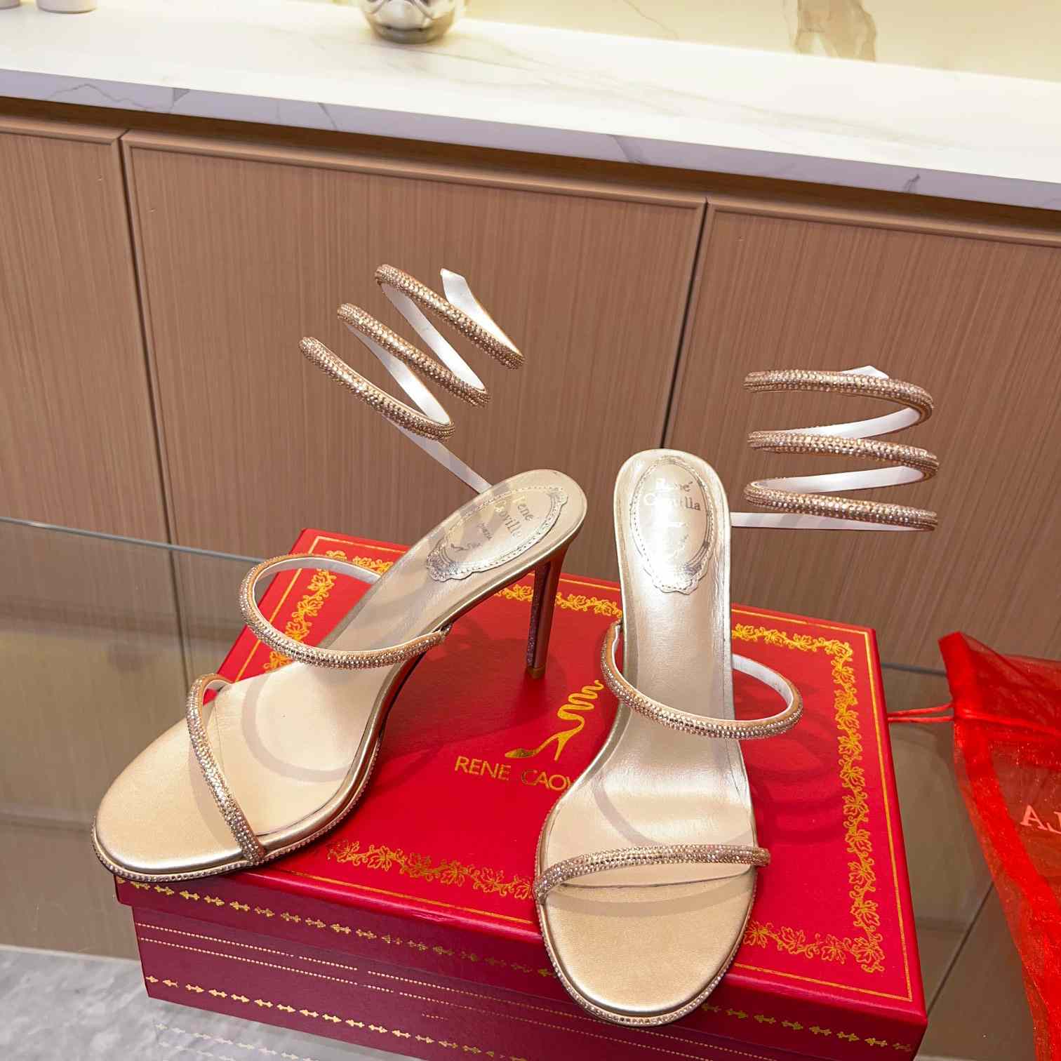 Rene Caovilla Cleo High-heel Sandals - PerfectKickZ