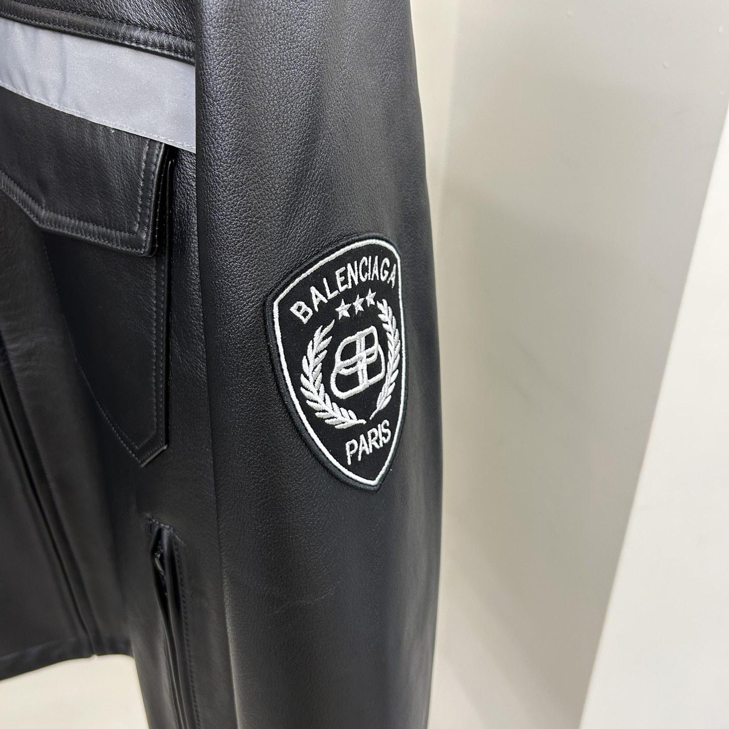 Balenciaga Paris Uniform Jacket In Black - PerfectKickZ