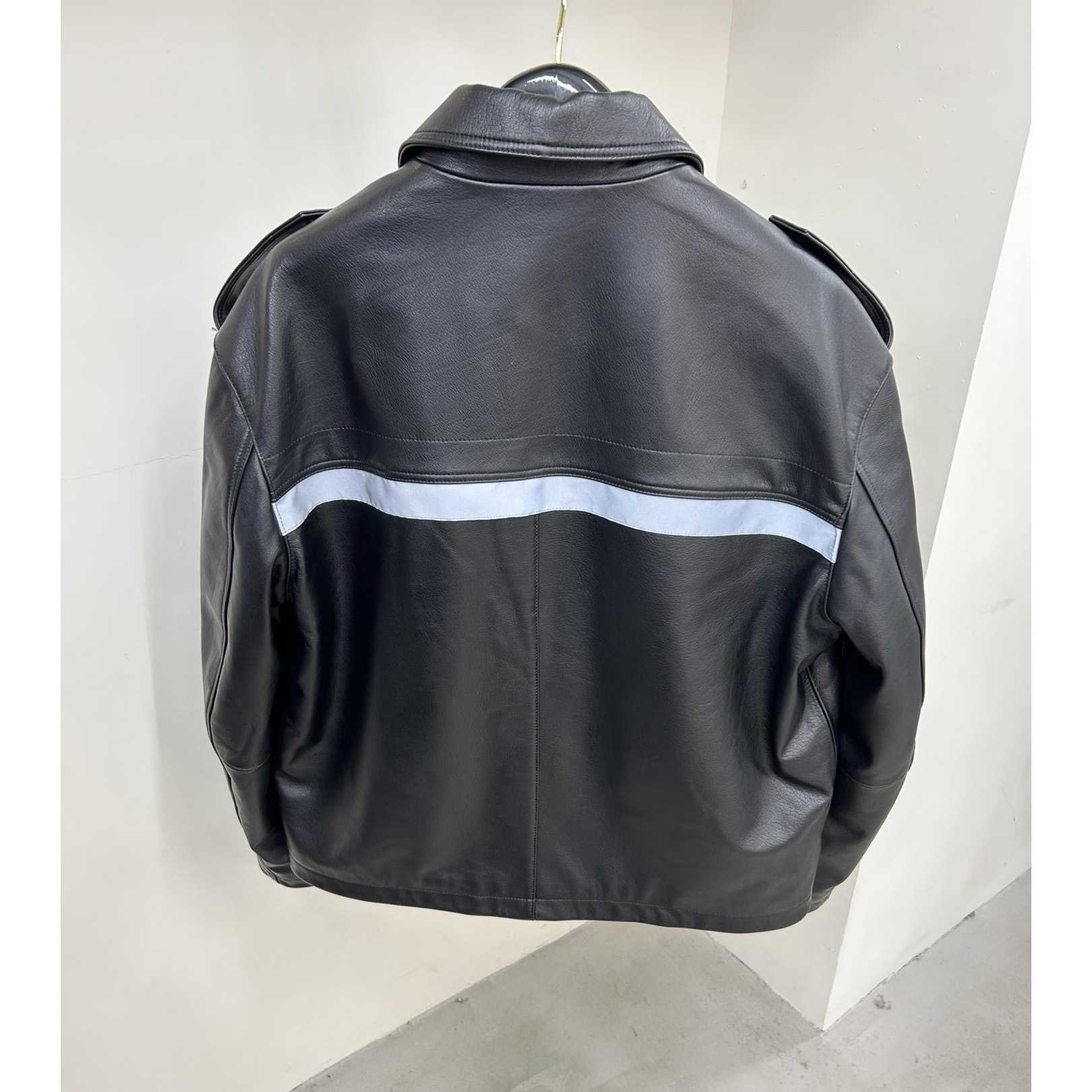 Balenciaga Paris Uniform Jacket In Black - PerfectKickZ