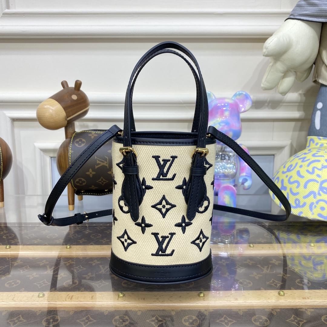 Louis Vuitton Nano Bucket (13*17*9cm)M82418 - PerfectKickZ