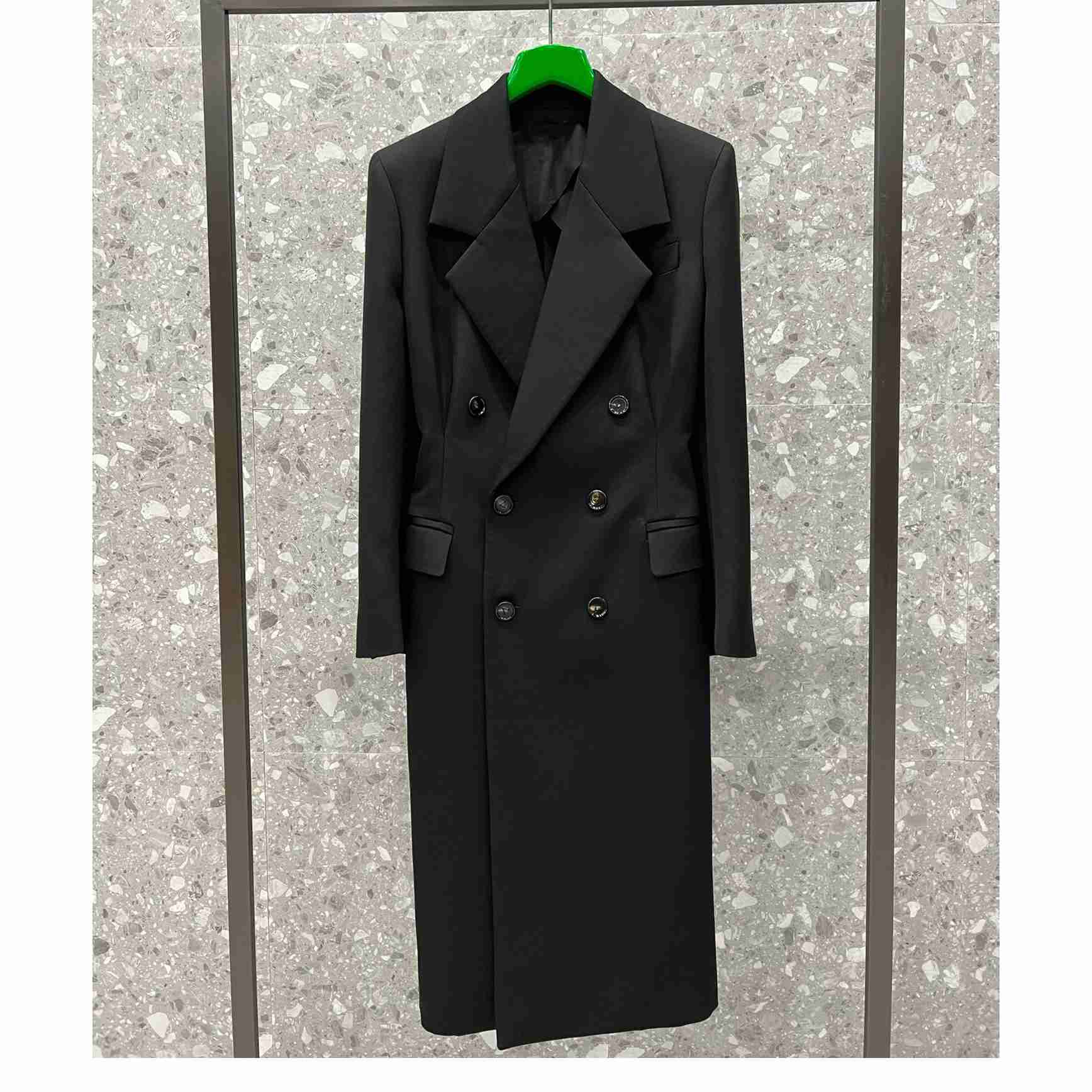 Bottega Veneta Compact Wool Coat - PerfectKickZ