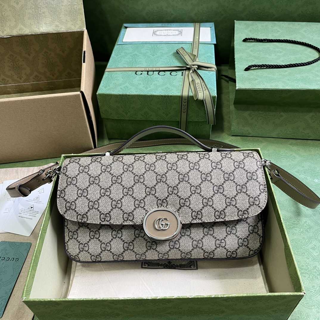 Gucci Petite GG Small Shoulder Bag(27-15-5cm) - PerfectKickZ