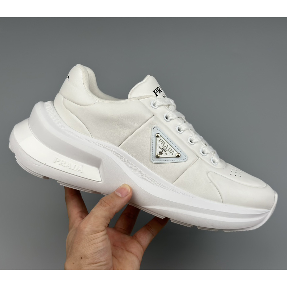 Prada Leather Sneakers(upon uk size) - PerfectKickZ