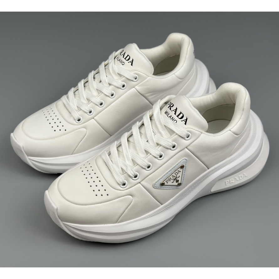 Prada Leather Sneakers(upon uk size) - PerfectKickZ