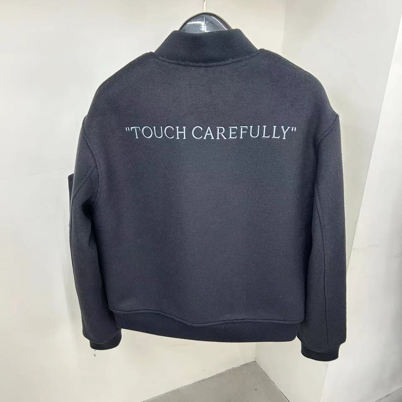 Off-White Slogan-print Bomber Jacket - 