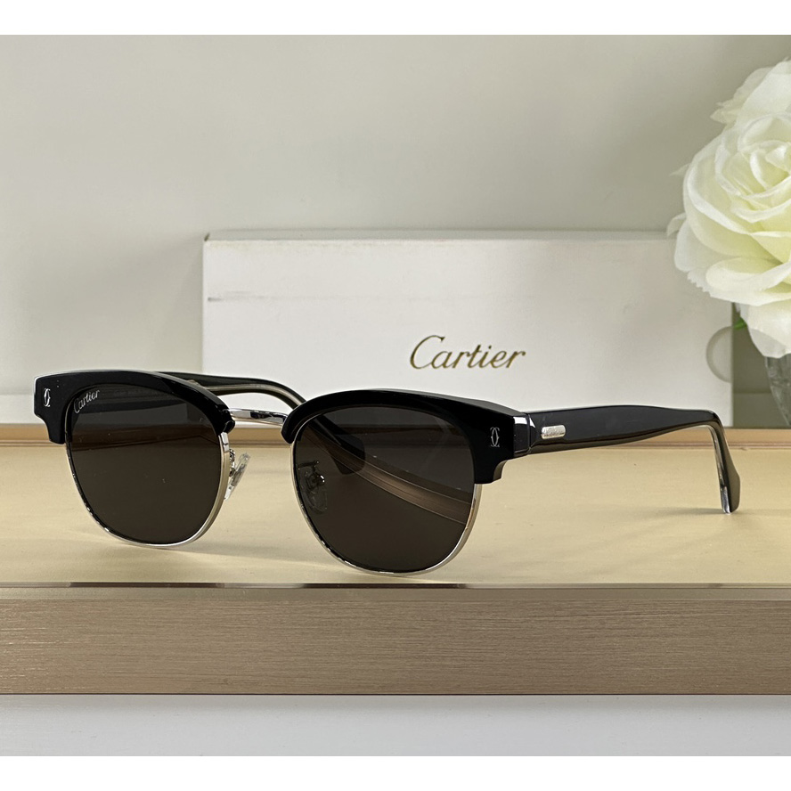 Cartier D-Frame Tortoiseshell Acetate Sunglasses   CT0366 - PerfectKickZ
