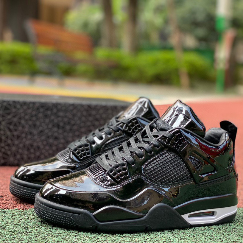 Air Jordan 4 Lab4 Black Sneakers    719864-010 - PerfectKickZ