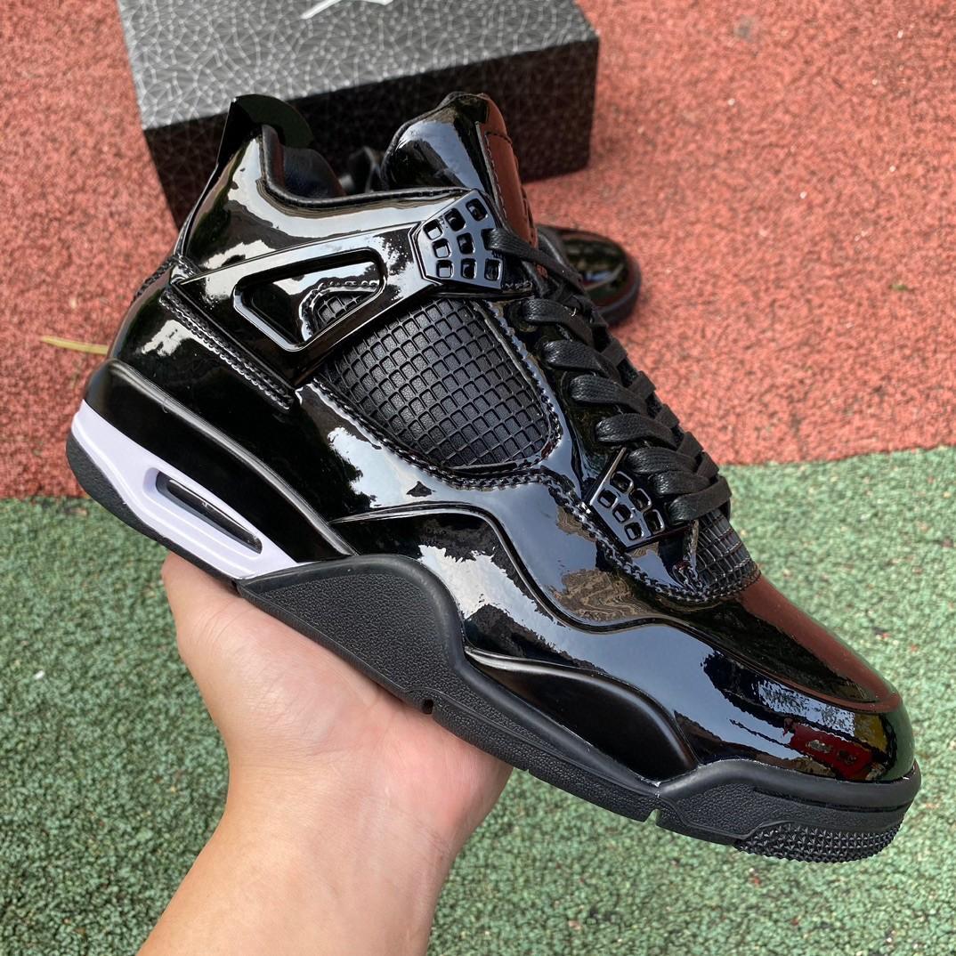 Air Jordan 4 Lab4 Black Sneakers    719864-010 - PerfectKickZ