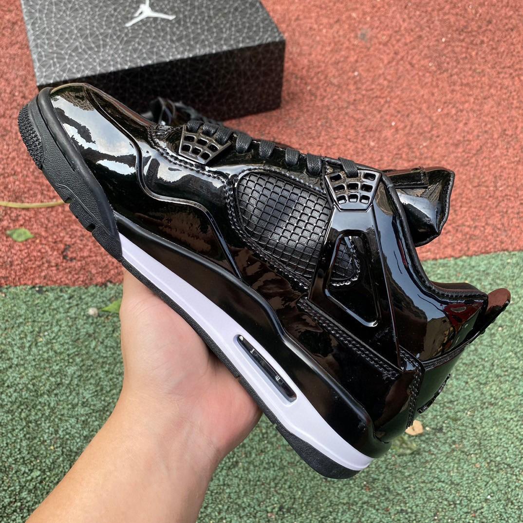 Air Jordan 4 Lab4 Black Sneakers    719864-010 - PerfectKickZ