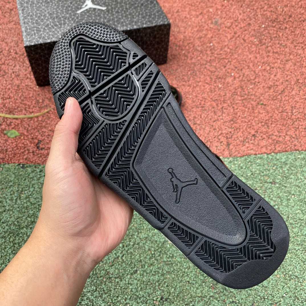 Air Jordan 4 Lab4 Black Sneakers    719864-010 - PerfectKickZ