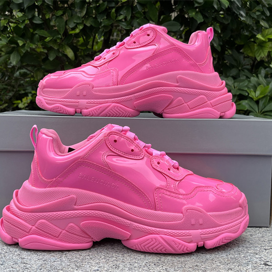 Balenciaga Triple S Sneaker In Pink Rubber - PerfectKickZ