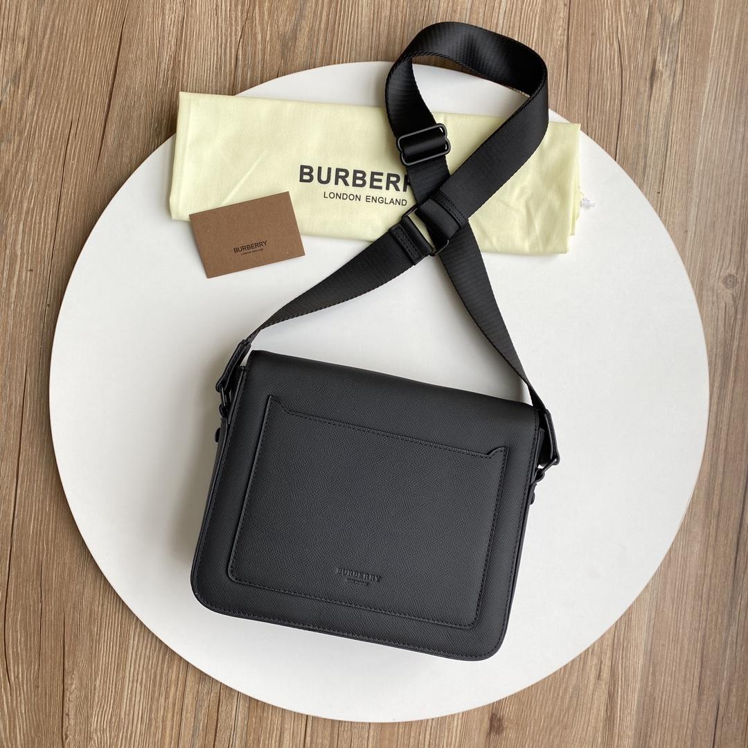 Burberry Leather Small Alfred Messenger Bag - PerfectKickZ