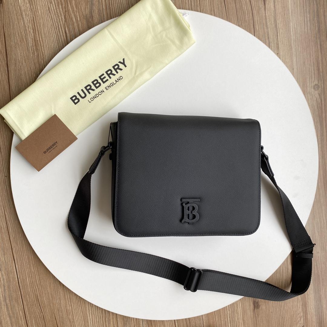 Burberry Leather Small Alfred Messenger Bag - PerfectKickZ