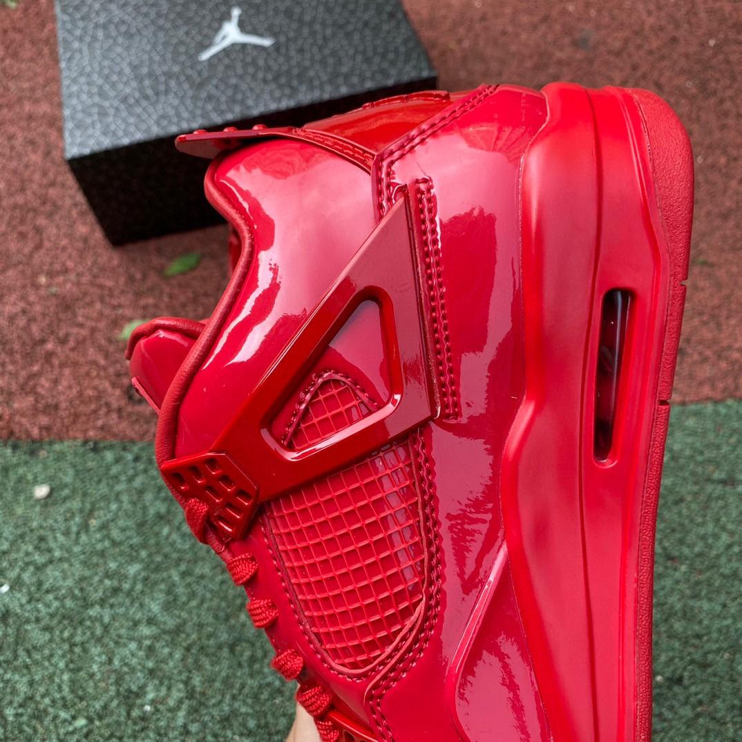 Air Jordan 4 Lab4 Red Sneakers    719864-600 - PerfectKickZ
