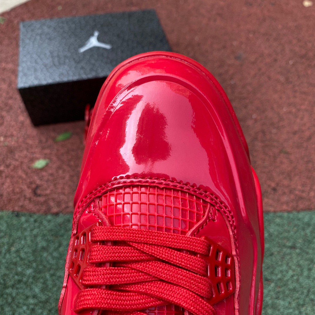 Air Jordan 4 Lab4 Red Sneakers    719864-600 - PerfectKickZ