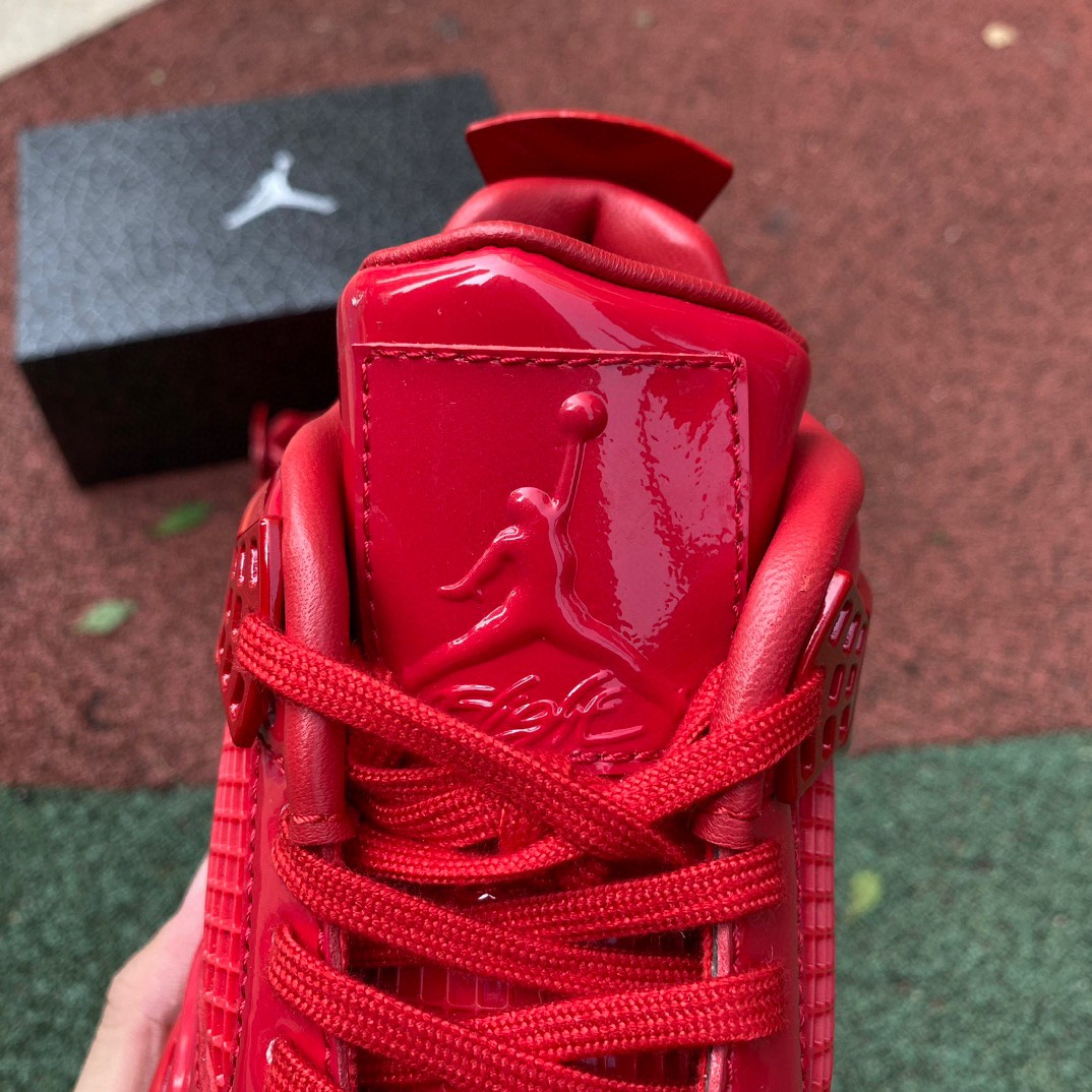 Air Jordan 4 Lab4 Red Sneakers    719864-600 - PerfectKickZ