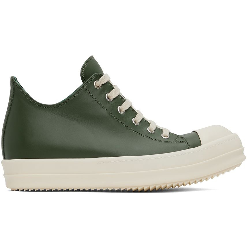 Rick Owens Jumbo Leather Sneakers - PerfectKickZ