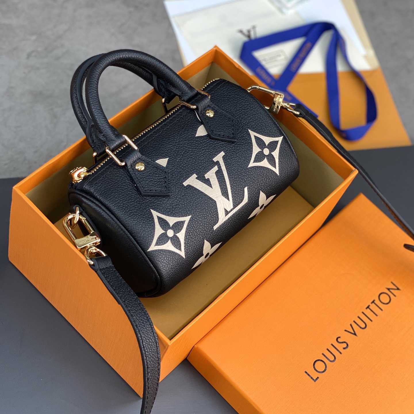 Louis Vuitton Nano Speedy (16-10-7.5cm)       M81456 - PerfectKickZ