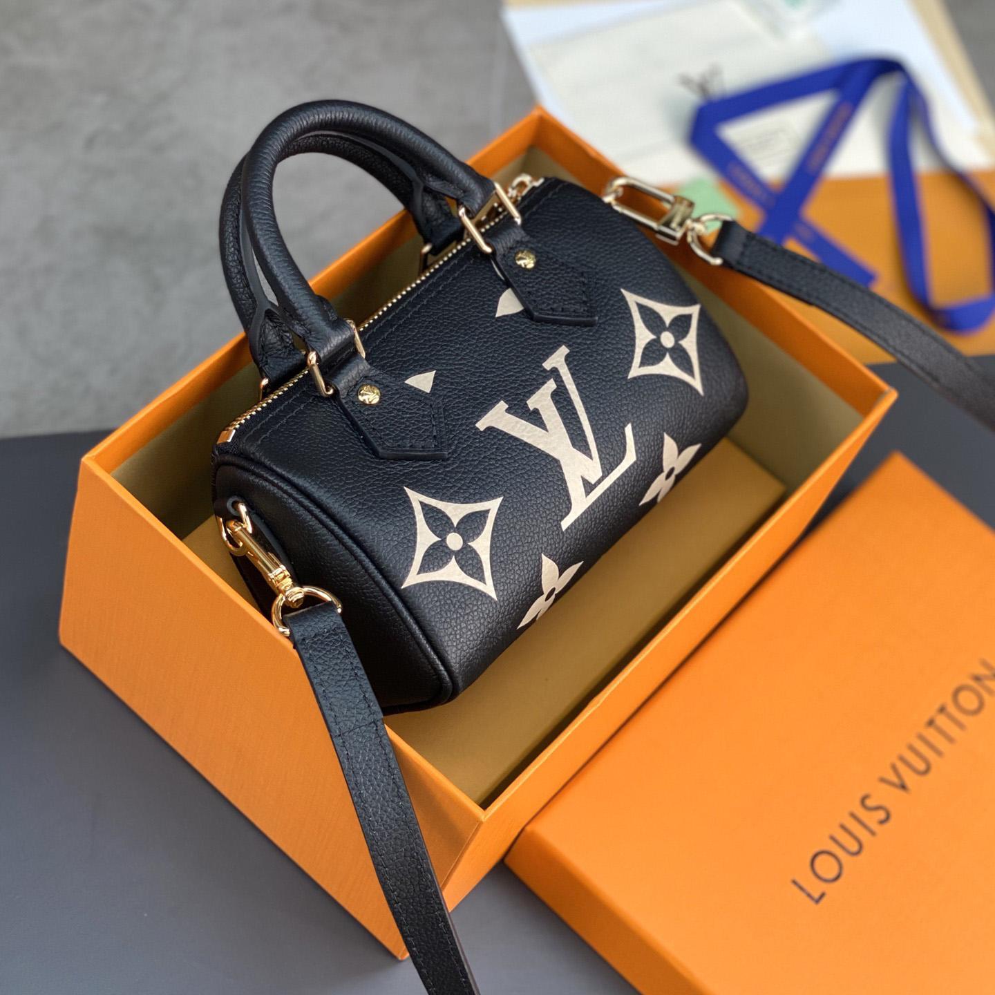 Louis Vuitton Nano Speedy (16-10-7.5cm)       M81456 - PerfectKickZ
