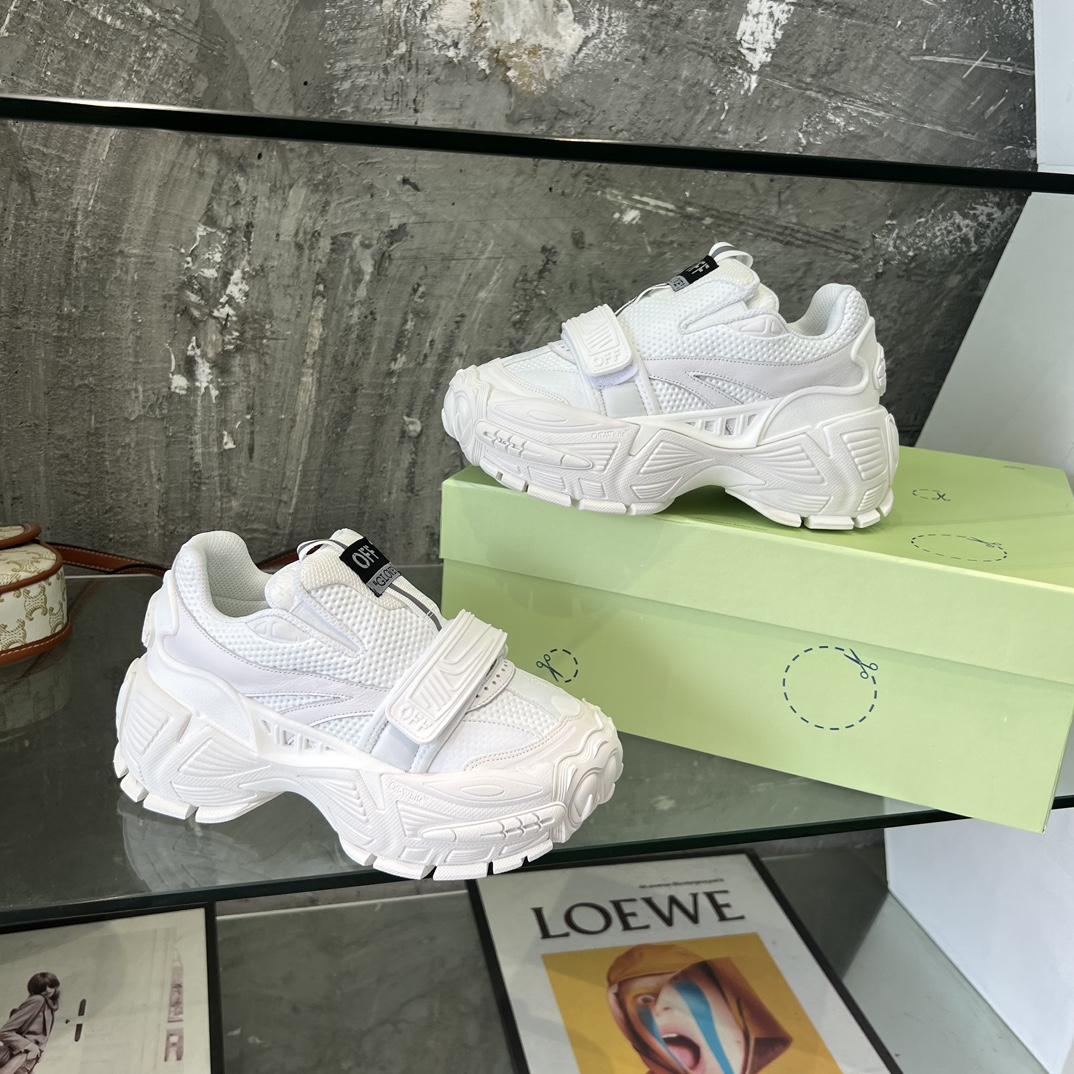 Off White Glove Slip-on Sneakers - PerfectKickZ
