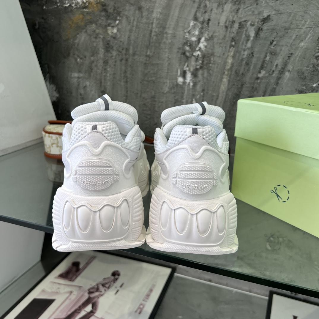 Off White Glove Slip-on Sneakers - PerfectKickZ