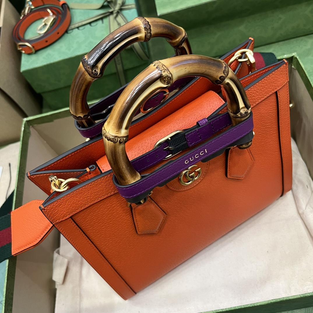 Gucci Diana Small Tote Bag(27-24-11cm) - 