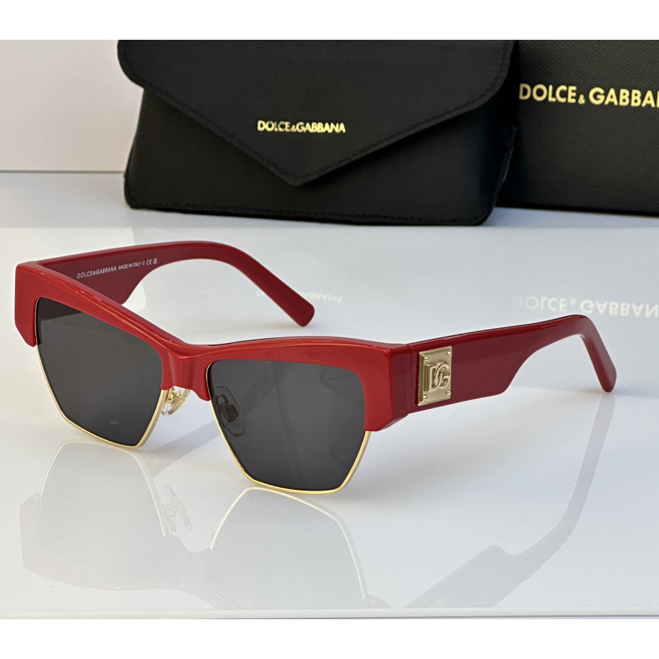 Dolce & Gabbana Logo-plaque Cat-eye Sunglasses   DG4415 - PerfectKickZ