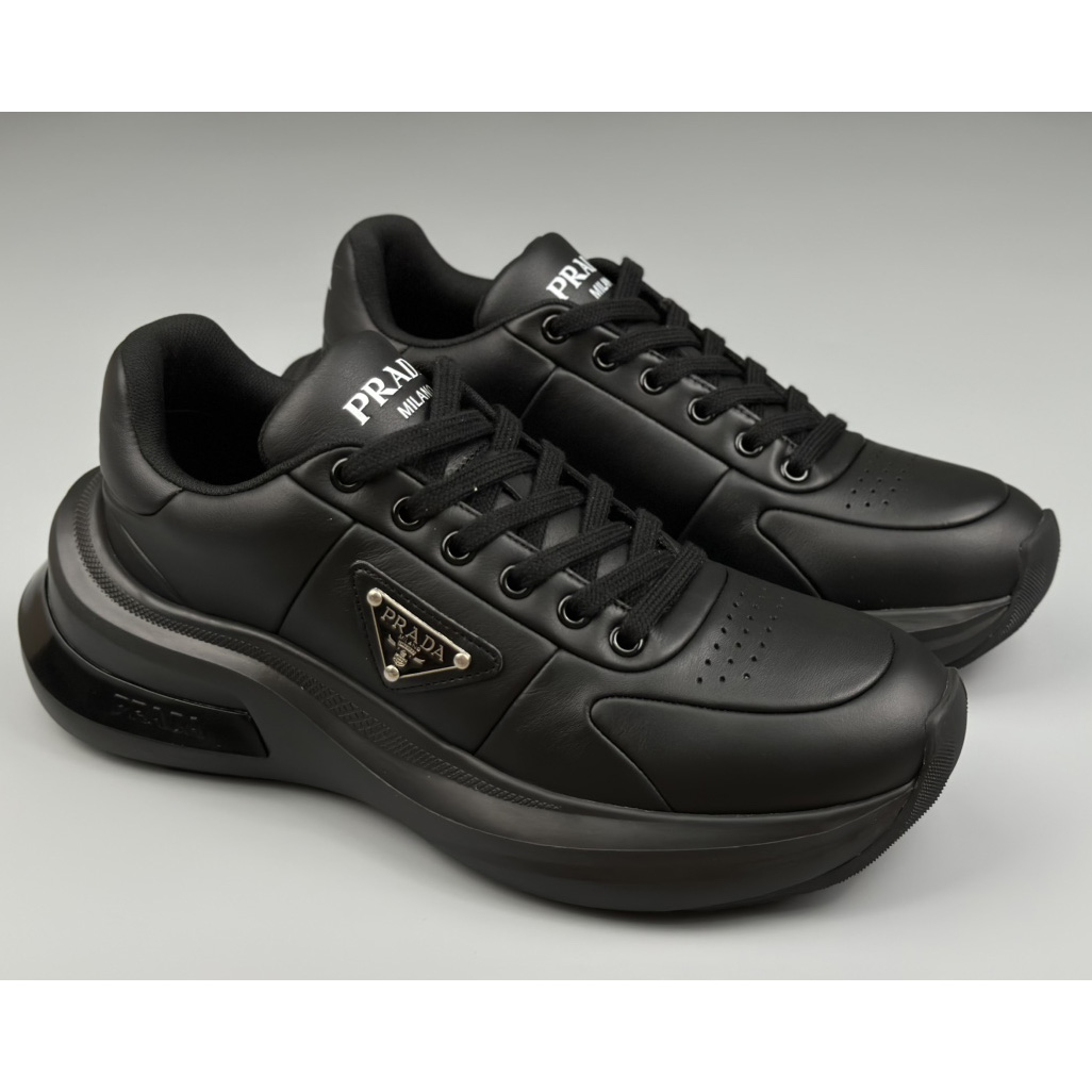 Prada Leather Sneakers(upon uk size) - PerfectKickZ
