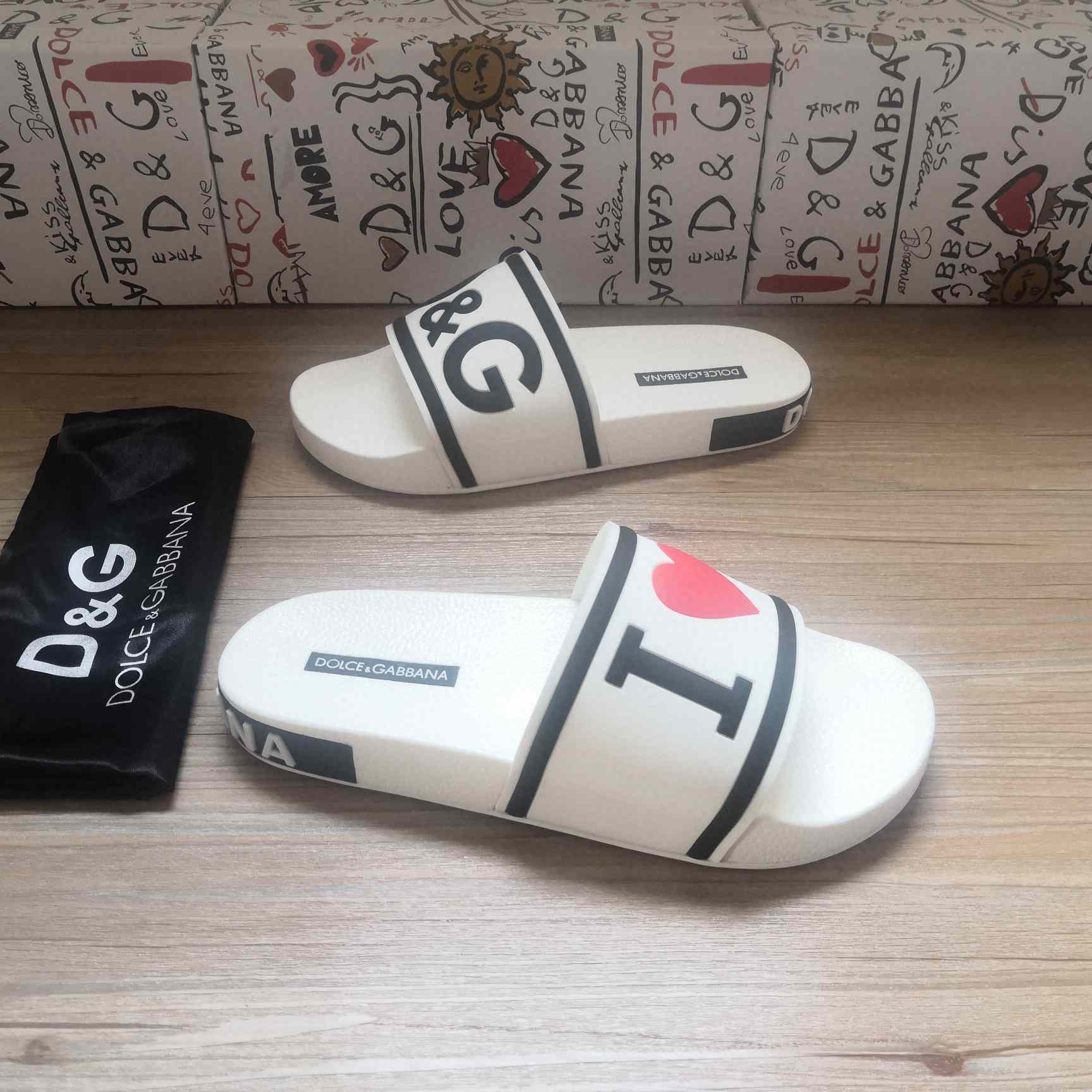 Dolce & Gabbana Logo Slides - PerfectKickZ
