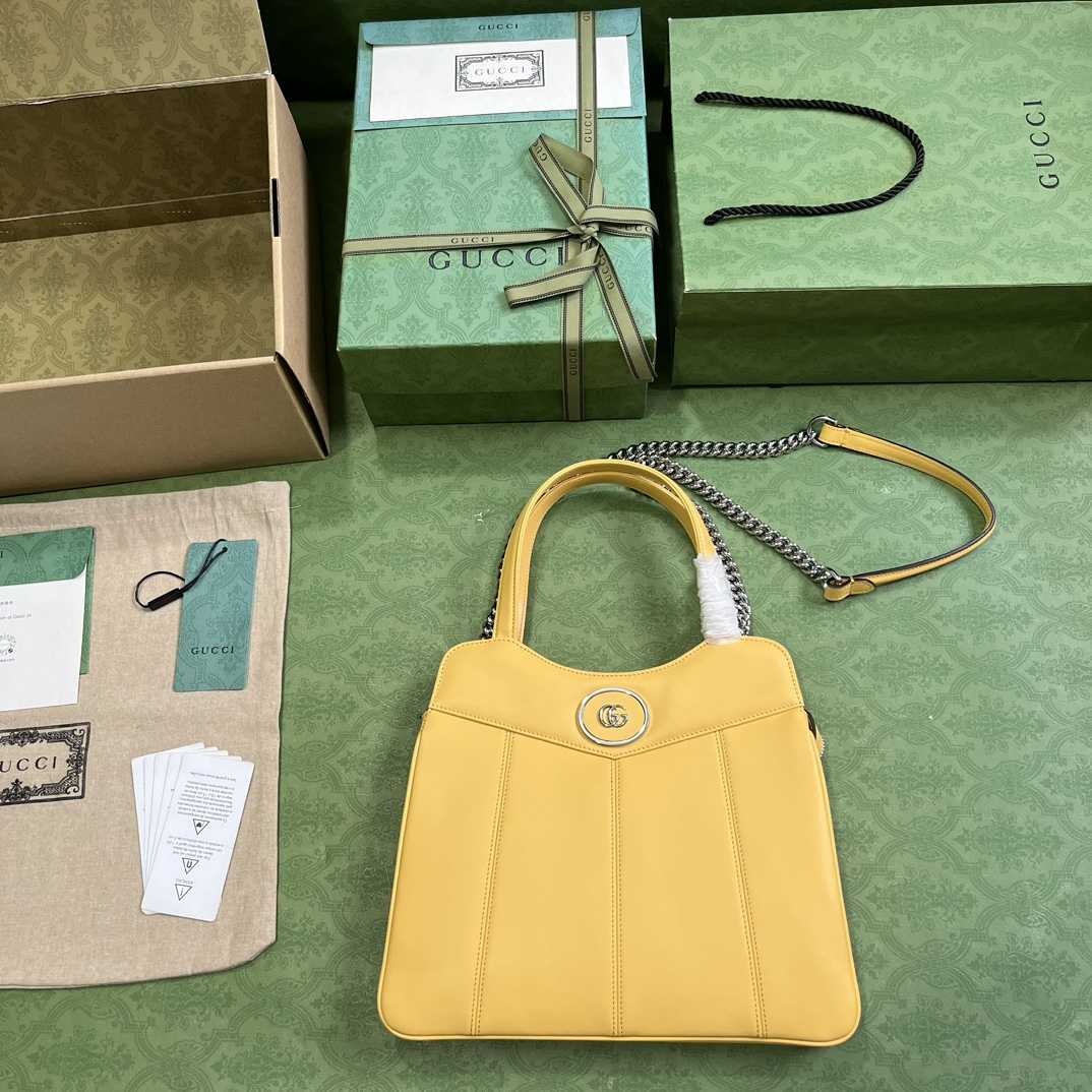 Gucci Petite GG Small Tote Bag (28-21-6.5cm) - PerfectKickZ