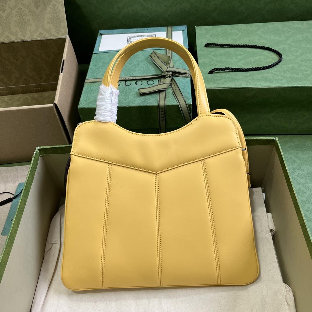 Gucci Petite GG Small Tote Bag (28-21-6.5cm) - 