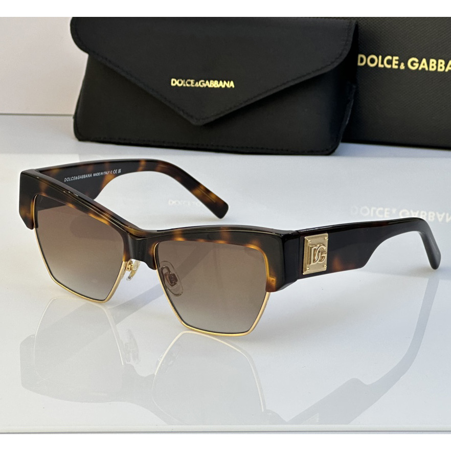 Dolce & Gabbana Logo-plaque Cat-eye Frame Sunglasses   DG4415 - PerfectKickZ