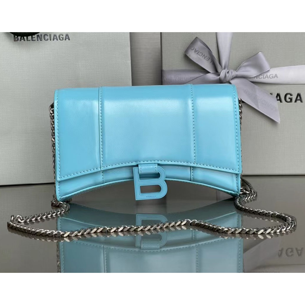 Balenciaga XS Hourglass Wallet Shoulder Bag  (19.3-11.9-4.8cm) - PerfectKickZ
